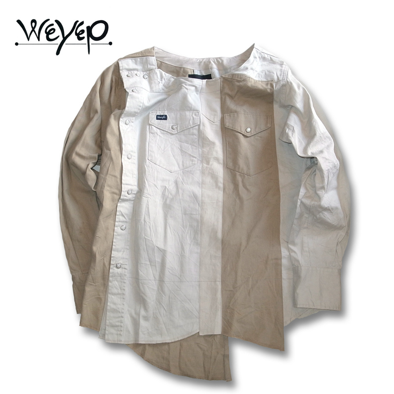 WEYEP Remake Cotton Twill Western Shirt - 画像3枚目