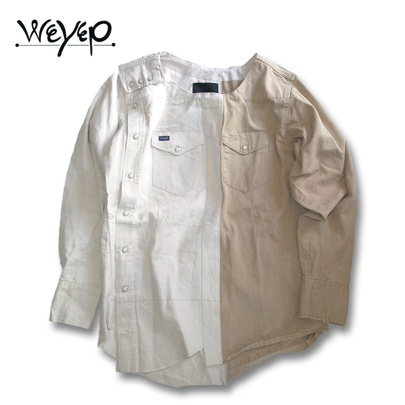 WEYEP Remake Cotton Twill Western Shirt - 画像1枚目