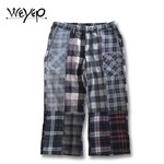 WEYEP Remake Cotton Nel Easy Wide Pants 4