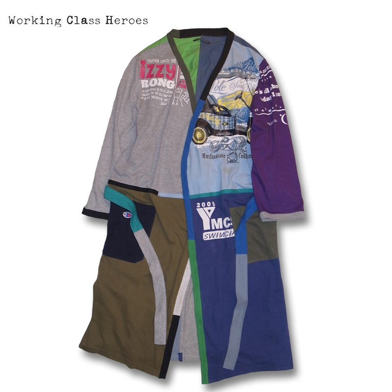 Working Class Heroes Remake T-Shirt Gown -A 1