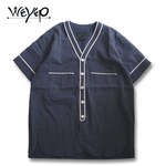 WEYEP S/S Baseball Piping Shirt 3