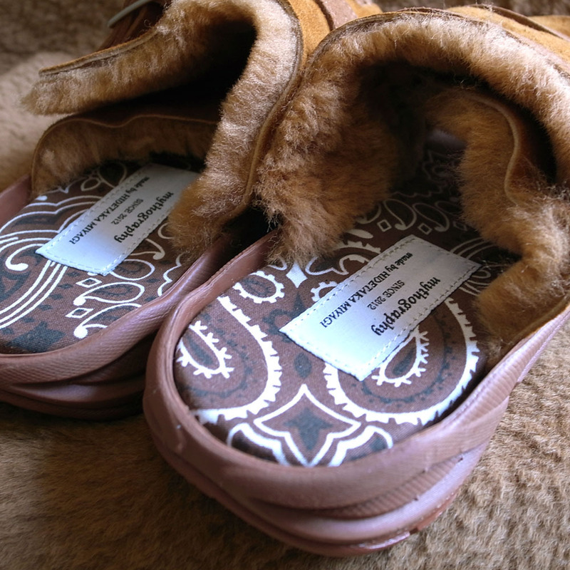 mythography Mouton Sandal -Brown - 画像4枚目