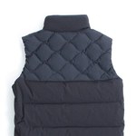 Enharmonic TAVERN Mix Quilt Down Vest -Black 4