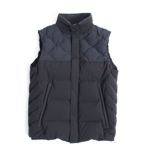 Enharmonic TAVERN Mix Quilt Down Vest -Black