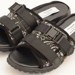 mythography myth179 Double Strap Bandana Patchwork Sandal -B 2