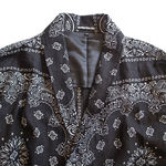 Working Class Heroes Remake Bandana Robe -Black 3