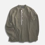 WCH 50's Style Stand Caller Shirts -Olive 1
