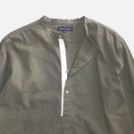 WCH 50's Style Stand Caller Shirts -Olive 3