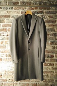 KAZUYUKI KUMAGAI KC42-019 2/72ソフトオフスケールメルトンロングコート