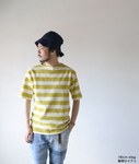 OUESSANT S/S - 15JCOUES MC 2GRD - ECRU/FENOUIL 4