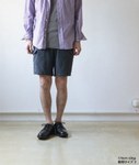 Heather Pile Shorts - T/CHARCOAL 4