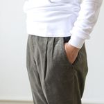 GULF STREAM PANTS Bar.8.1 - Corduroy - o.d【MOJITO／モヒート