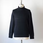 SUPER FINE WOOL RIB KNIT TURTLE NECK P/O 【AURALEE