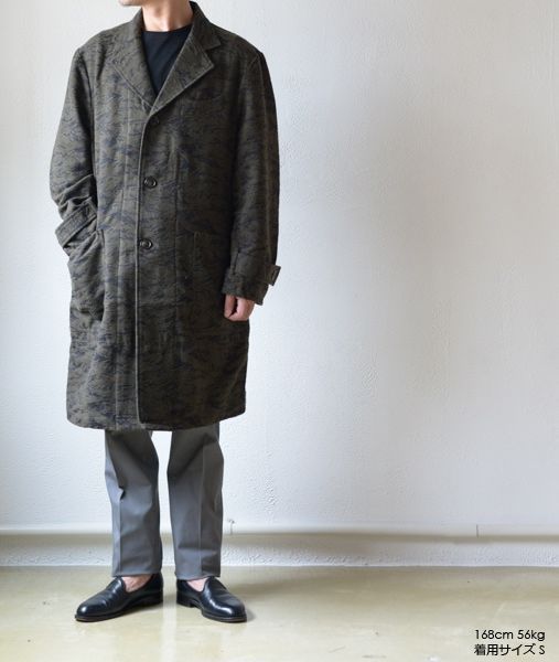 Chester Coat - Camo Jacquard【Needles】 - 画像5枚目