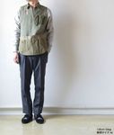 Slim Fit Super 100's Worsted Flannel Pants【INCOTEX】 5