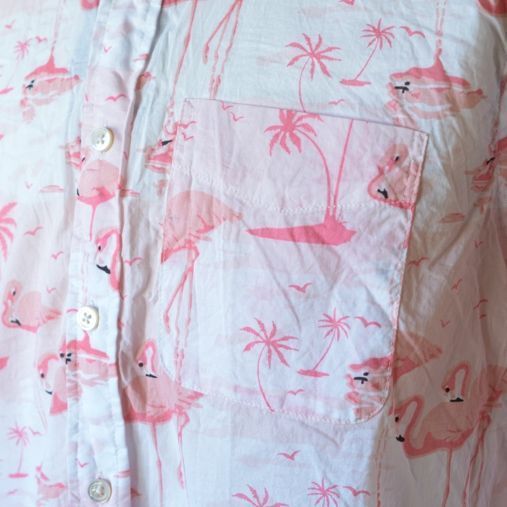 19C BD Shirt - Flamingo Print 【Engineered Garments】2018S/S - 画像3枚目