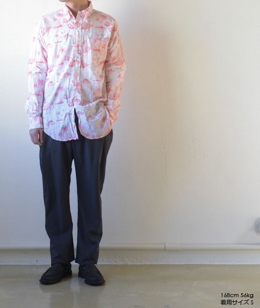 19C BD Shirt - Flamingo Print 【Engineered Garments】2018S/S - 画像5枚目