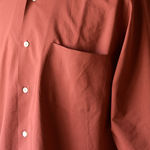 SELVEDGE WEATHER CLOTH SHIRTS - Brick Red【AURALEE】 3