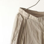 Tencel Linen Sarrouel Pants - Khaki【mando】 3