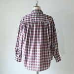 Painter Shirt - Tartan Check - Red/White【AiE】 2