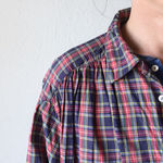 Painter Shirt - Tartan Check - Navy/Red【AiE】 3