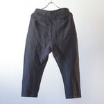 Tencel Linen Sarrouel Pants - Off Black【mando】 2