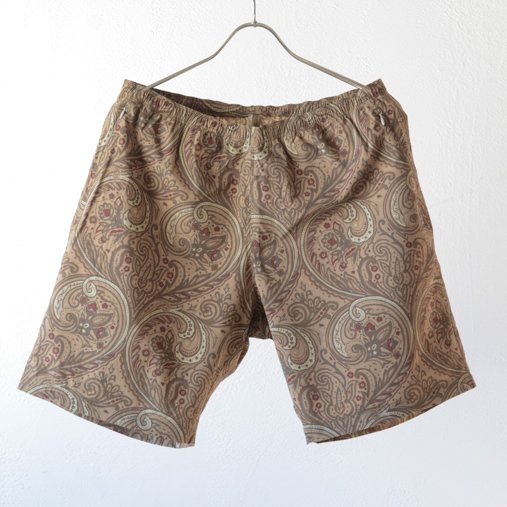 Warm-up Short - Poly Taffeta / Paisley Print 【Needles】 1