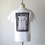 Printed T-shirt - Cosmin Indifference - Wht/Blk【Dead Feelin】 2