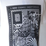 Printed T-shirt - Cosmin Indifference - Wht/Blk【Dead Feelin】 3