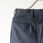 Slim Fit Cotton Cashmere Touch Geometric Pants【INCOTEX】 4