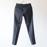 Slim Fit Cotton Cashmere Touch Geometric Pants【INCOTEX】 2