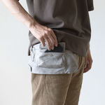 waist belt bag wide - Light Gray【Hender Scheme】 4