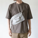waist belt bag wide - Light Gray【Hender Scheme】 5