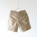 FINX MOLESKIN WIDE SHORTS - Beige【AURALEE】 2