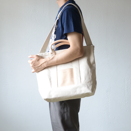 campus bag small - Natural【Hender Scheme】 - ドゥーバップの