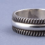 Chisel Work Ring【Patricia Bedonie／Indian Jewelry】 2