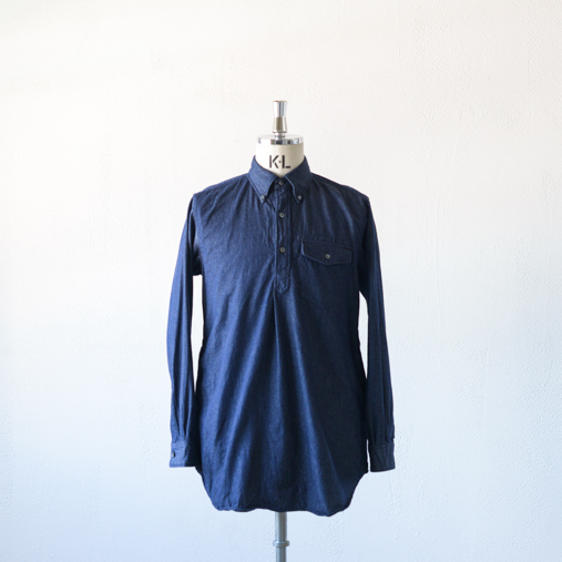 Popover Long BD - 6oz Denim【Engineered Garments】 - 画像1枚目