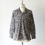 ABTHINTH SHIRT Bar.2.0/paisly cord - Grey【MOJITO】 1