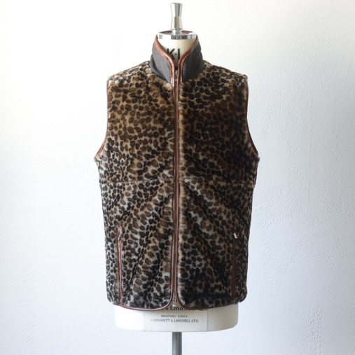 butter goods mohair knit vest レオパード アニマル butter goods mohair knit vest レオパード アニマル - メルカリ