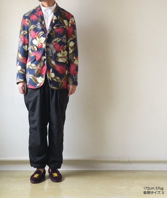 Andover Jacket - Hawaiian Floral Java Cloth - 画像5枚目