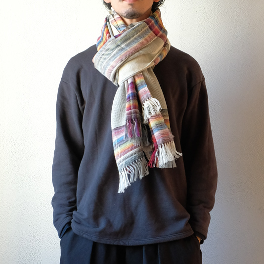 Multi Coloured Scarf 　【The Inoue Brothers…】 - 画像2枚目