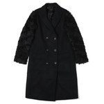 muller of yoshiokubo fur sleeve separated coat 2