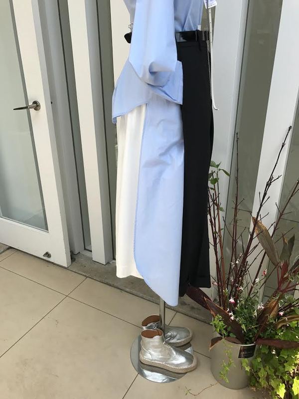 〈YOKOAUNTY〉ヨコアンティ MM6のレイヤードスタイル 2