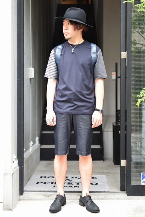 BALENCIAGAバックパックスタイルのショップスナップ