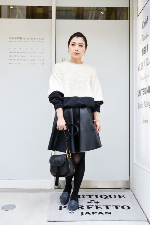 【AKIRANAKA】white×Black　STYLE 1