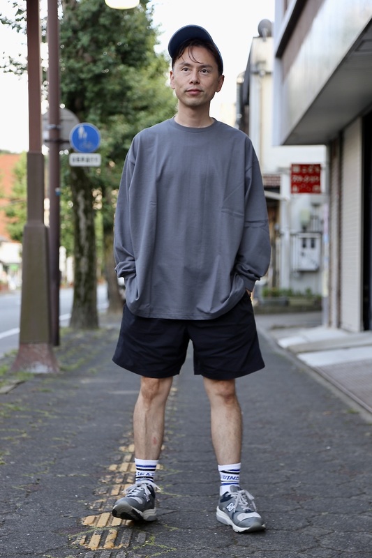 Graphpaper L/S Oversized Tee素材COTTON100%