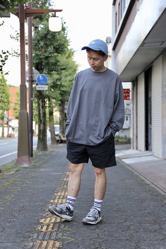Graphpaper L/S Oversized Tee素材COTTON100%