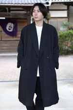 Graphpaper Garment Dyed Shop Coatスタイル9.22. 2