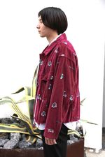 doublet VETNAM EMBROIDERY COURDUROY JACKET(20AW15BL107)PINK発 3