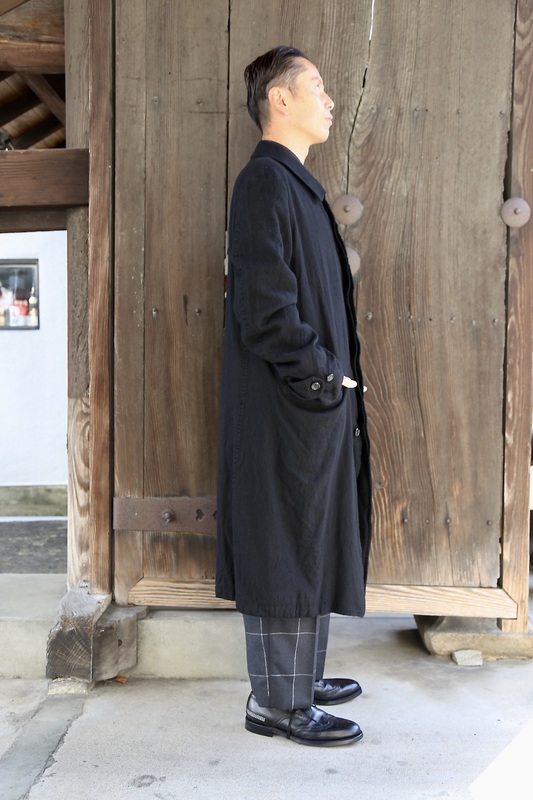 袖丈64COMME des GARCONS HOMME PLUS　ウールコート